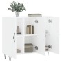 White engineered wood sideboard 90x34x80 cm by vidaXL, Sideboards - Ref: Foro24-828100, Price: 84,49 €, Discount: %