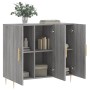 Sonoma gray engineered wood sideboard 90x34x80 cm by vidaXL, Sideboards - Ref: Foro24-828098, Price: 76,17 €, Discount: %