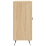 Aparador de madera de ingeniería roble Sonoma 90x34x80 cm de vidaXL, Aparadores - Ref: Foro24-828079, Precio: 87,83 €, Descue...