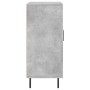 Concrete gray engineered wood sideboard 90x34x80 cm by vidaXL, Sideboards - Ref: Foro24-828128, Price: 82,06 €, Discount: %