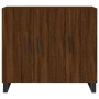 Oak brown engineered wood sideboard 90x34x80 cm by vidaXL, Sideboards - Ref: Foro24-828139, Price: 93,85 €, Discount: %