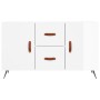 Glossy white engineered wood sideboard 100x36x60 cm by vidaXL, Sideboards - Ref: Foro24-828142, Price: 87,22 €, Discount: %