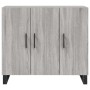 Aparador de madera de ingeniería gris Sonoma 90x34x80 cm de vidaXL, Aparadores - Ref: Foro24-828138, Precio: 89,27 €, Descuen...