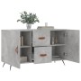 Aparador de madera de ingeniería gris hormigón 100x36x60 cm de vidaXL, Aparadores - Ref: Foro24-828144, Precio: 82,44 €, Desc...