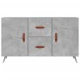 Concrete gray engineered wood sideboard 100x36x60 cm by vidaXL, Sideboards - Ref: Foro24-828144, Price: 82,44 €, Discount: %