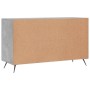 Concrete gray engineered wood sideboard 100x36x60 cm by vidaXL, Sideboards - Ref: Foro24-828144, Price: 82,44 €, Discount: %