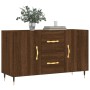 Aparador de madera de ingeniería roble marrón 100x36x60 cm de vidaXL, Aparadores - Ref: Foro24-828155, Precio: 118,02 €, Desc...