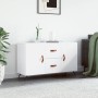 White engineered wood sideboard 100x36x60 cm by vidaXL, Sideboards - Ref: Foro24-828140, Price: 85,09 €, Discount: %