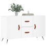 Weißes Sideboard aus Holzwerkstoff, 100 x 36 x 60 cm von vidaXL, Sideboards - Ref: Foro24-828140, Preis: 86,95 €, Rabatt: %