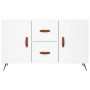 White engineered wood sideboard 100x36x60 cm by vidaXL, Sideboards - Ref: Foro24-828140, Price: 85,09 €, Discount: %