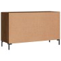 Aparador de madera de ingeniería roble marrón 100x36x60 cm de vidaXL, Aparadores - Ref: Foro24-828179, Precio: 99,53 €, Descu...