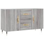 Sonoma graues Sideboard aus Holzwerkstoff, 100 x 36 x 60 cm von vidaXL, Sideboards - Ref: Foro24-828154, Preis: 81,41 €, Raba...