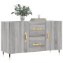 Aparador de madera de ingeniería gris Sonoma 100x36x60 cm de vidaXL, Aparadores - Ref: Foro24-828154, Precio: 81,41 €, Descue...