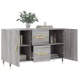 Aparador de madera de ingeniería gris Sonoma 100x36x60 cm de vidaXL, Aparadores - Ref: Foro24-828154, Precio: 81,41 €, Descue...