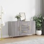 Engineered wood sideboard in Sonoma grey, 100x36x60 cm. by vidaXL, Sideboards - Ref: Foro24-828162, Price: 100,97 €, Discount: %