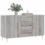 Aparador de madera de ingeniería gris Sonoma 100x36x60 cm de vidaXL, Aparadores - Ref: Foro24-828162, Precio: 101,99 €, Descu...