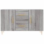 Aparador de madera de ingeniería gris Sonoma 100x36x60 cm de vidaXL, Aparadores - Ref: Foro24-828162, Precio: 101,99 €, Descu...