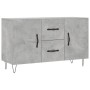 Concrete gray engineered wood sideboard 100x36x60 cm by vidaXL, Sideboards - Ref: Foro24-828168, Price: 87,71 €, Discount: %