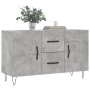 Aparador de madera de ingeniería gris hormigón 100x36x60 cm de vidaXL, Aparadores - Ref: Foro24-828168, Precio: 87,52 €, Desc...