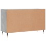 Aparador de madera de ingeniería gris hormigón 100x36x60 cm de vidaXL, Aparadores - Ref: Foro24-828152, Precio: 115,54 €, Des...