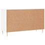 Glossy white engineered wood sideboard 100x36x60 cm by vidaXL, Sideboards - Ref: Foro24-828158, Price: 116,98 €, Discount: %