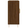 Engineered wood brown oak sideboard 90x34x80 cm by vidaXL, Sideboards - Ref: Foro24-828099, Price: 78,29 €, Discount: %