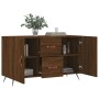 Brown oak engineered wood sideboard 100x36x60 cm by vidaXL, Sideboards - Ref: Foro24-828147, Price: 101,99 €, Discount: %