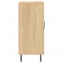 Aparador de madera de ingeniería roble Sonoma 90x34x80 cm de vidaXL, Aparadores - Ref: Foro24-828127, Precio: 80,90 €, Descue...