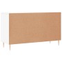 Aparador de madera de ingeniería blanco 100x36x60 cm de vidaXL, Aparadores - Ref: Foro24-828156, Precio: 101,93 €, Descuento: %