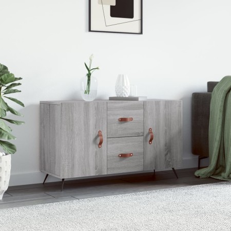 Sonoma graues Sideboard aus Holzwerkstoff, 100 x 36 x 60 cm von vidaXL, Sideboards - Ref: Foro24-828146, Preis: 82,99 €, Raba...