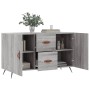 Sonoma gray engineered wood sideboard 100x36x60 cm by vidaXL, Sideboards - Ref: Foro24-828146, Price: 82,99 €, Discount: %