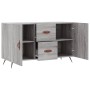 Aparador de madera de ingeniería gris Sonoma 100x36x60 cm de vidaXL, Aparadores - Ref: Foro24-828146, Precio: 82,81 €, Descue...