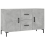 Graues Sideboard aus Holzwerkstoff Beton 100x36x60 cm von vidaXL, Sideboards - Ref: Foro24-828176, Preis: 95,34 €, Rabatt: %