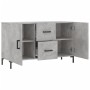 Aparador de madera de ingeniería gris hormigón 100x36x60 cm de vidaXL, Aparadores - Ref: Foro24-828176, Precio: 95,21 €, Desc...