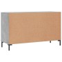 Graues Sideboard aus Holzwerkstoff Beton 100x36x60 cm von vidaXL, Sideboards - Ref: Foro24-828176, Preis: 95,34 €, Rabatt: %