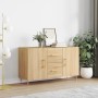 Sonoma Oak Engineered Wood Sideboard 100x36x60 cm by vidaXL, Sideboards - Ref: Foro24-828159, Price: 98,02 €, Discount: %