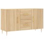 Aparador de madera de ingeniería roble Sonoma 100x36x60 cm de vidaXL, Aparadores - Ref: Foro24-828159, Precio: 94,90 €, Descu...