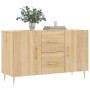 Aparador de madera de ingeniería roble Sonoma 100x36x60 cm de vidaXL, Aparadores - Ref: Foro24-828159, Precio: 94,90 €, Descu...