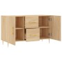 Sonoma Oak Engineered Wood Sideboard 100x36x60 cm by vidaXL, Sideboards - Ref: Foro24-828159, Price: 98,02 €, Discount: %