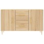 Aparador de madera de ingeniería roble Sonoma 100x36x60 cm de vidaXL, Aparadores - Ref: Foro24-828159, Precio: 94,90 €, Descu...