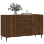 Engineered wood sideboard in brown oak 100x36x60 cm by vidaXL, Sideboards - Ref: Foro24-828195, Price: 113,51 €, Discount: %