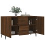 Engineered wood sideboard in brown oak 100x36x60 cm by vidaXL, Sideboards - Ref: Foro24-828195, Price: 113,51 €, Discount: %