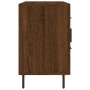 Engineered wood sideboard in brown oak 100x36x60 cm by vidaXL, Sideboards - Ref: Foro24-828195, Price: 113,51 €, Discount: %