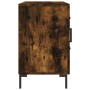 Smoked oak engineered wood sideboard 100x36x60 cm by vidaXL, Sideboards - Ref: Foro24-828177, Price: 87,69 €, Discount: %