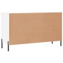 Aparador de madera de ingeniería blanco brillante 100x36x60 cm de vidaXL, Aparadores - Ref: Foro24-828182, Precio: 65,18 €, D...