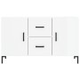 Bright white engineered wood sideboard 100x36x60 cm by vidaXL, Sideboards - Ref: Foro24-828174, Price: 104,67 €, Discount: %