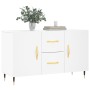 Sideboard aus weißem Holzwerkstoff 100x36x60 cm von vidaXL, Sideboards - Ref: Foro24-828148, Preis: 92,99 €, Rabatt: %