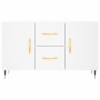 Sideboard aus weißem Holzwerkstoff 100x36x60 cm von vidaXL, Sideboards - Ref: Foro24-828148, Preis: 92,99 €, Rabatt: %