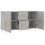 Graues Sideboard aus Holzwerkstoff Beton 100x36x60 cm von vidaXL, Sideboards - Ref: Foro24-828160, Preis: 98,02 €, Rabatt: %