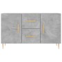 Graues Sideboard aus Holzwerkstoff Beton 100x36x60 cm von vidaXL, Sideboards - Ref: Foro24-828160, Preis: 98,02 €, Rabatt: %